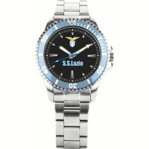 Orologio in acciaio SS Lazio