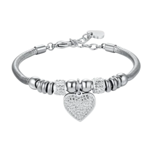 Luca Barra bracciale con cuore