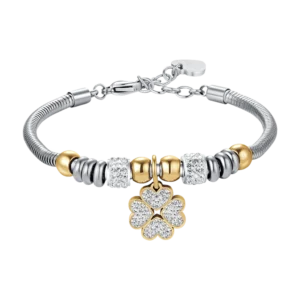 Luca Barra bracciale quadrifoglio