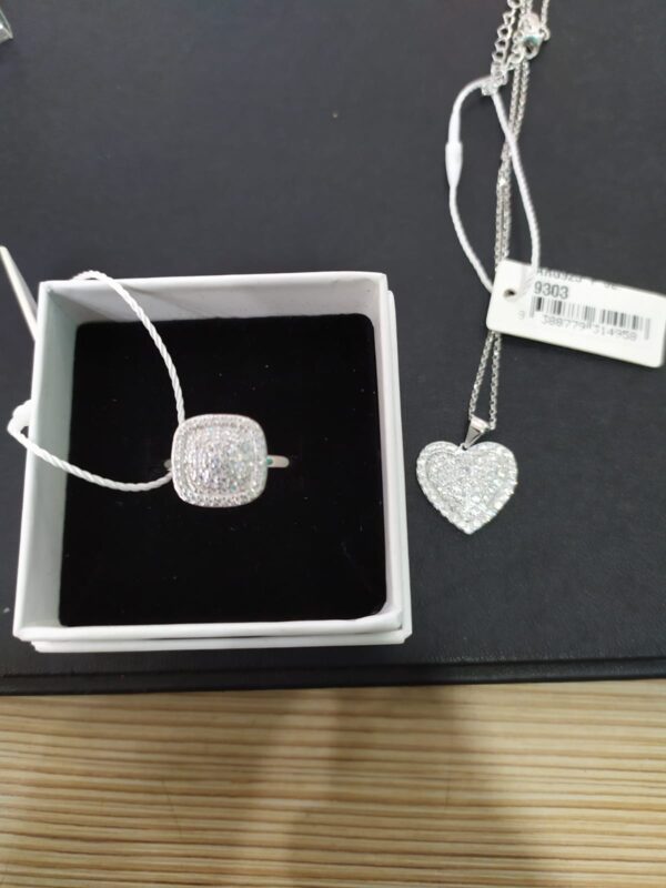 Osa Jewels collana ed anello Argento 925