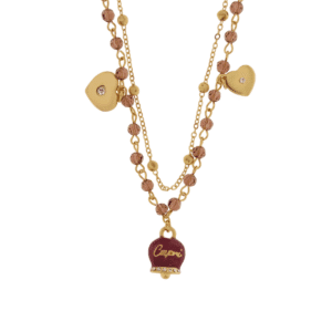 AMOCAPRI Collana in Metallo