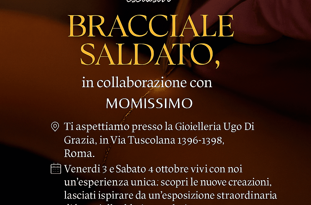 Bracciale saldato anche ad ottobre