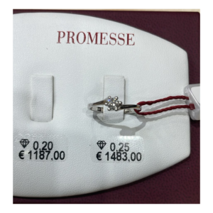 Promesse anello donna